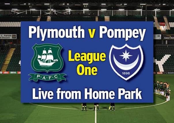 Pompey head to Plymouth tonight in League One