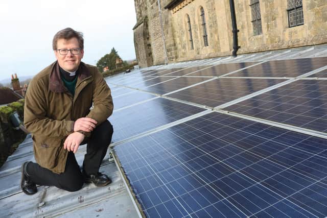 Canon Will Hughes, vicar of St Peter’s Church, Petersfield.