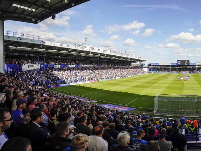 Pompey's home game against Plymouth back in September attracted Fratton Park's biggest crowd of the season - 19,009.