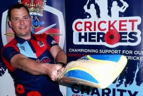 Lee Gray, from Portsmouth, has organised the Cricket for Heroes event