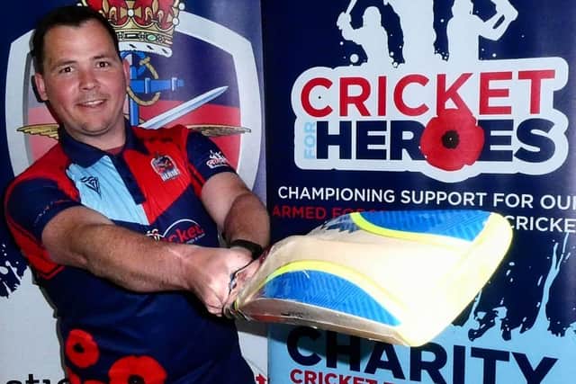 Lee Gray, from Portsmouth, has organised the Cricket for Heroes event
