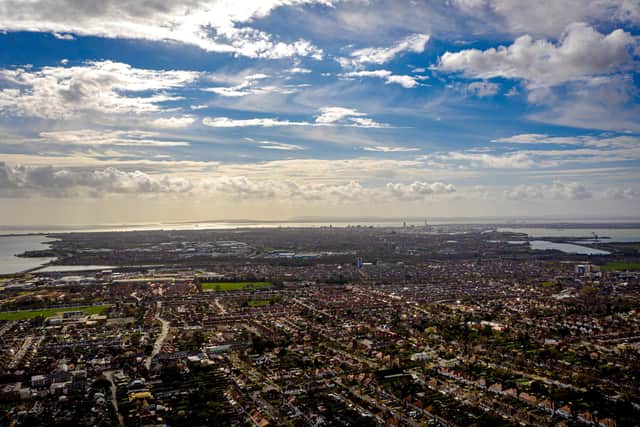 Portsmouth from the air Picture: Marcin Jedrysiak