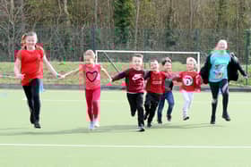 Children at Beacon View Primary Academy and The Victory Primary School pictured earlier this year.
Left to right: Lucy Grandison (11), Sandra Alisauskaite (7), Caleb Jones (8), Riley Duffett (6), Zachary England (6), Avery Herridge (5) and Nellie Westbrook (10).
Picture: Sarah Standing (130320-187)