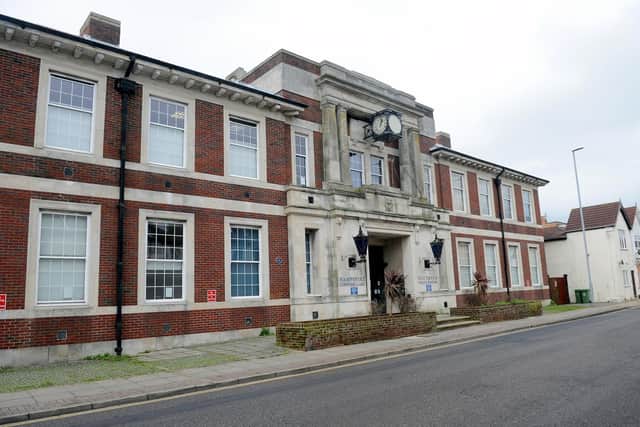 Southsea Police Station in 2016  Picture: Sarah Standing (160119-9575)