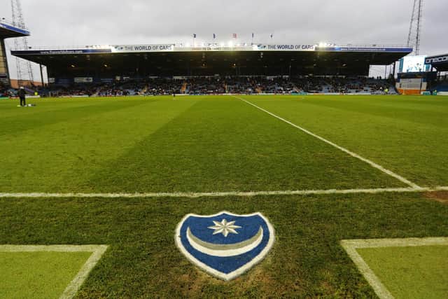 General View of Fratton Park by Joe Pepler.