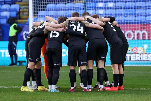 The new Pompey head coach will have is work cut out as the out-of-form Blues sit 15th in the League One table