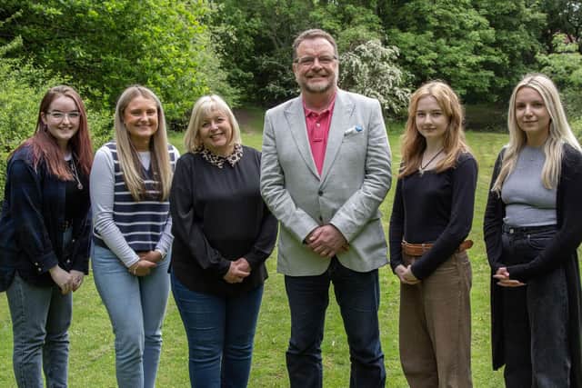 The Briscoe PR team with MD Kevin Briscoe