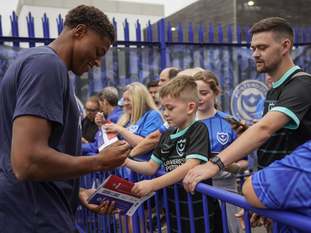 Kusini Yengi made this young fan's day