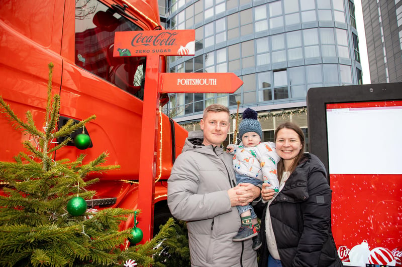 Pictured - The King Family from Crawley.