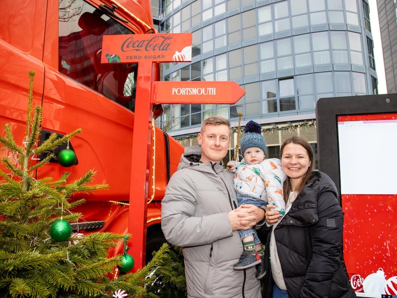 Pictured - The King Family from Crawley.