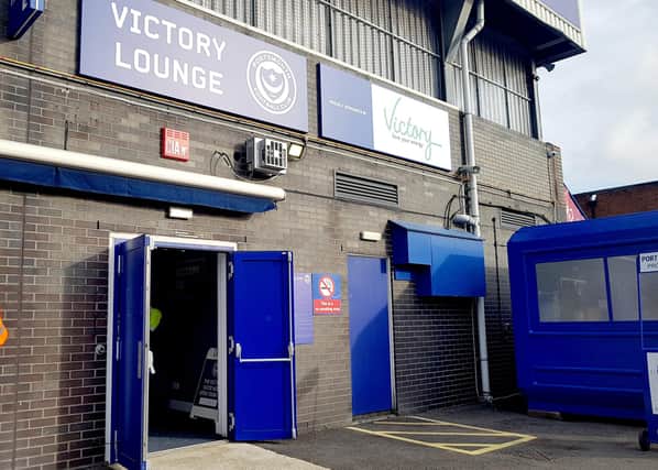 Defunct council-owned company Victory Energy sponsored Portsmouth Football Club in March 2018 in a three-year deal. A sign shown the now-closed public firm at Victory Lounge, Fratton Park, in Portsmouth. 

Picture: Habibur Rahman