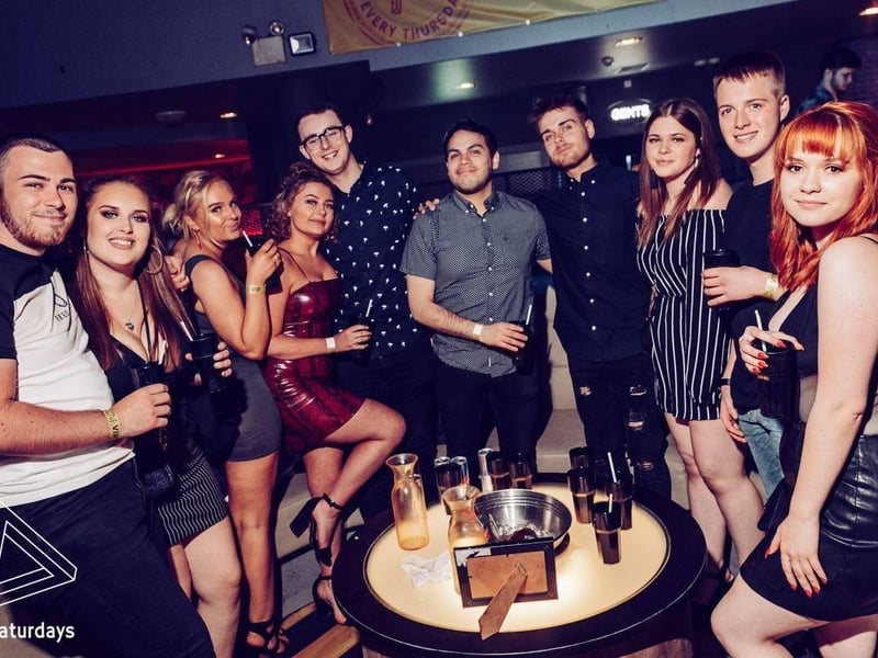 Clubbers at Face on the floor in Pryzm in 2019.