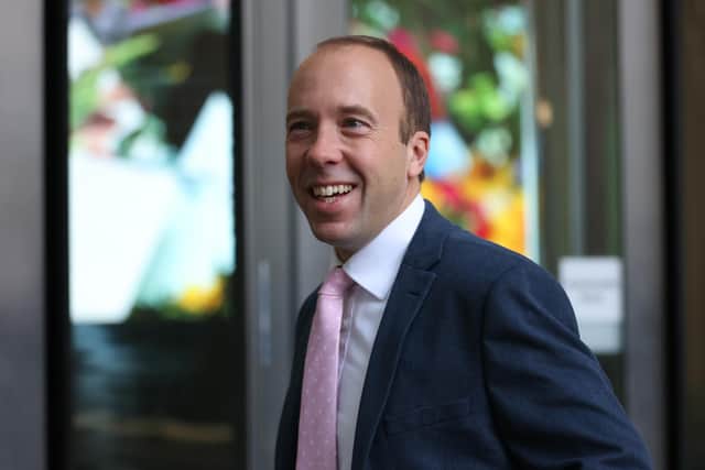 According to The Sun, Matt Hancock has joined the list of contestants to be on I'm A Celebrity. Picture: Hollie Adams/Getty Images.
