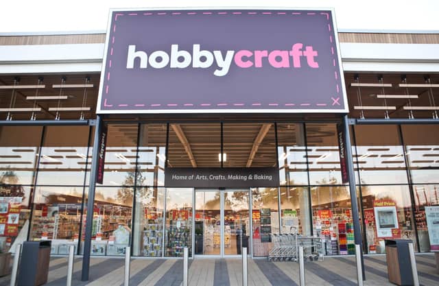 A Hobbycraft store. Picture: PA