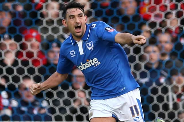 Gary Roberts scored 20 goals across two seasons for Pompey. Picture: Steve Bardens/Getty Images