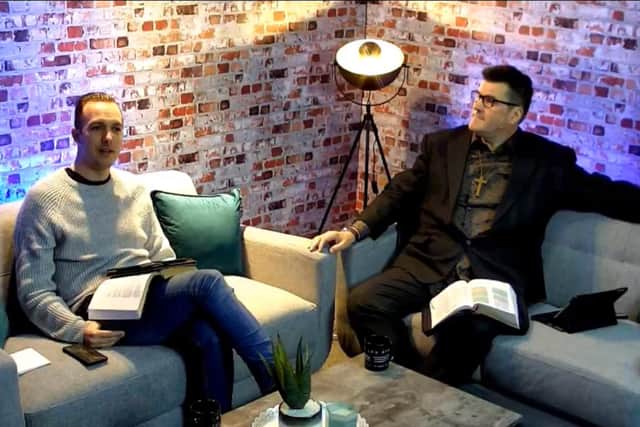 Pastor Daniel Harman, left, with Rev Sean Blackman. Picture: City Life Church