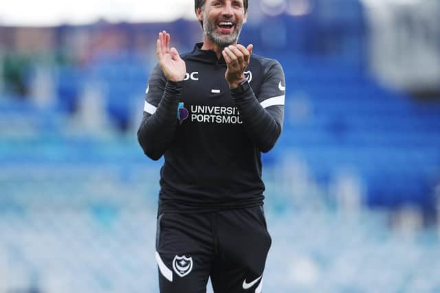 Pompey boss Danny Cowley