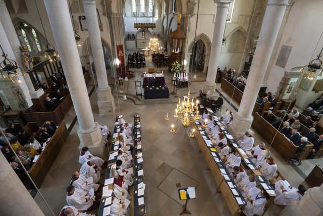 Portsmouth Cathedral welcomed people from across the city to take part in service of Commemoration and Thanksgiving for the Life of Her Late Majesty Queen Elizabeth II