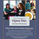 OPEN DAY 24 JAN
