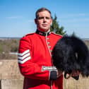 Lance Sergeant Joshua Andrews, 29, of Portsmouth, has been honoured by the Queen for his involvement in the funeral of her late husband, the Duke of Edinburgh. Photo: British Army
