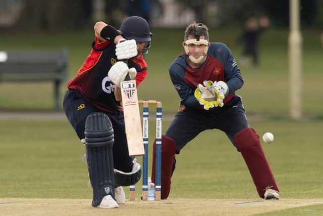Havant wicket-keeper Jeremy Bulled looks on. Picture: Keith Woodland