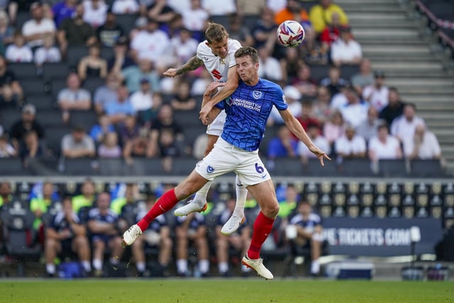 Part of a brittle centre-half pairing and that usual composure was largely missing. Interesting battle with Ahadme at times and not at his best.