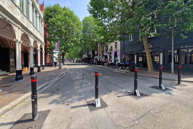 Guildhall Walk used to be classed as one of the most dangerous areas in the country. Although things have improved in recent times it is still a hotbed activity and attracts its fair share of trouble.

Picture: Habibur Rahman