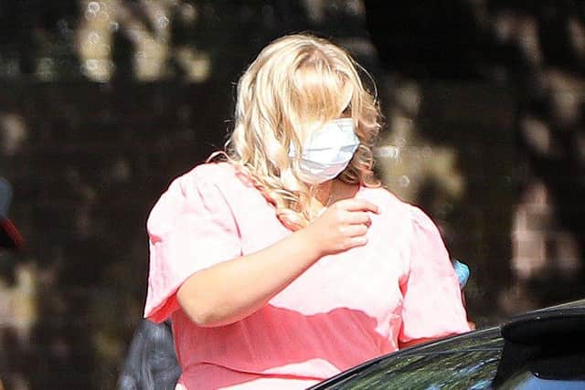 Hannah Phillips outside Portsmouth Magistrates' Court in August 2021. Picture: Chris Moorhouse