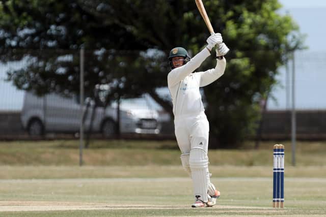 Jack Marston top scored for Portsmouth as they were well beaten by St Cross 2nds at St Helens. Picture: Chris Moorhouse