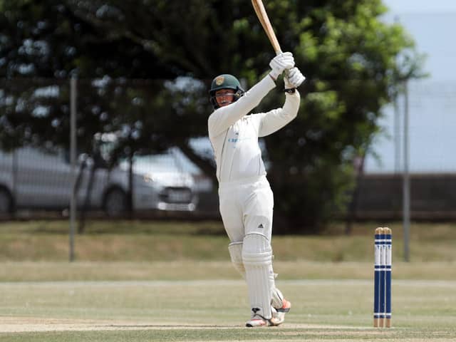 Jack Marston top scored for Portsmouth as they were well beaten by St Cross 2nds at St Helens. Picture: Chris Moorhouse