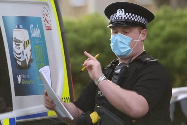 File photo of police in Portsmouth. Picture: Habibur Rahman