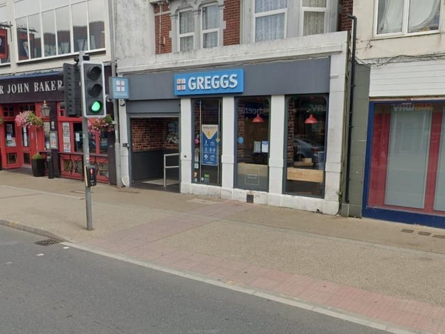 Rated 5: Greggs Portsmouth, 78 London Rd at 78 London Road, Portsmouth; rated on April 24