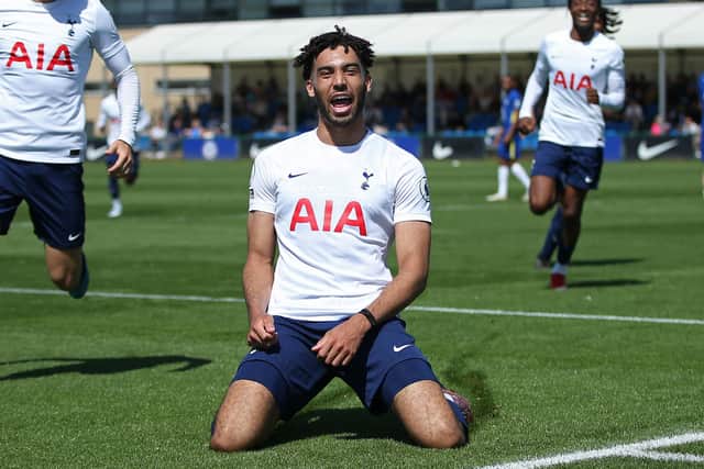 Pompey target Kion Etete was not included in the Spurs squad that flew out to South Korea on Saturday   Picture:  Steve Bardens/Getty Images