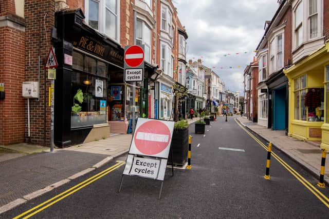 GV of Castle Road, Southsea on 6 May 2021.   Picture: Habibur Rahman