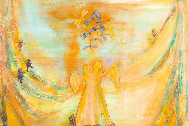 Pictured: Some of Freya's art work on 29th August 2023
Picture: Habibur Rahman