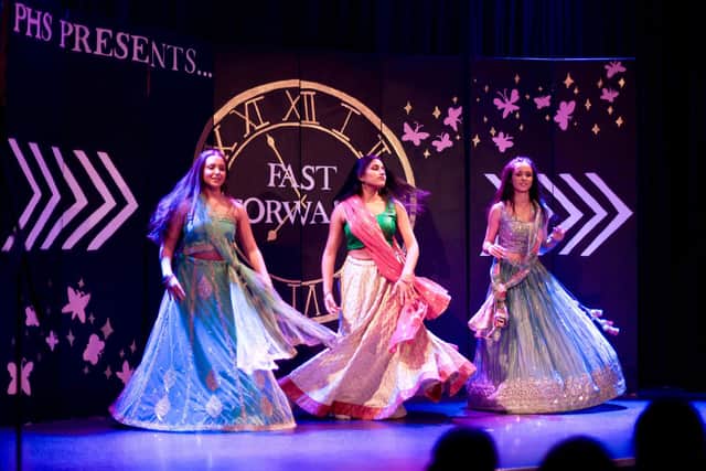Sixth Form perform in the Fashion Show