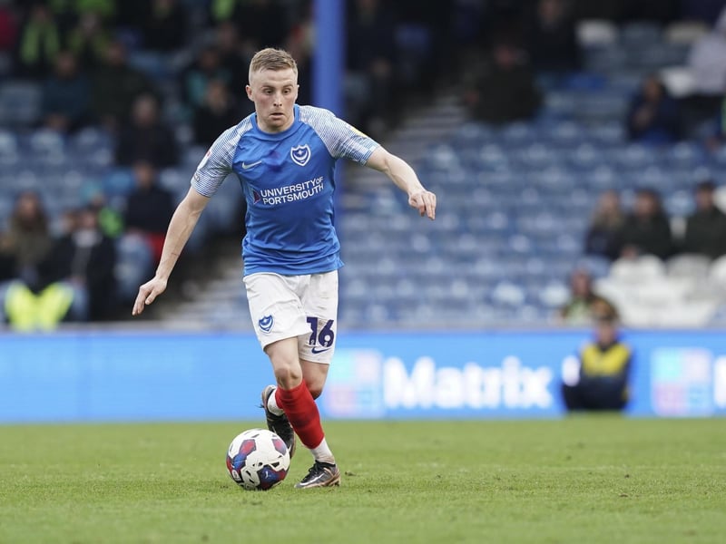 Handed the captain’s armband and anchored the midfield in a good display for his first pre-season outing. Also stepped up to take Pompey’s second penalty after Lane’s earlier miss and finished it superbly.