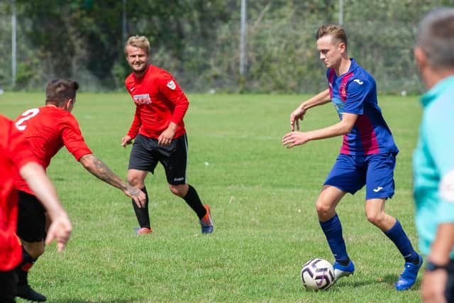 George Hopwood, right, was on target as US Portsmouth made a winning FA Youth Cup debut against Bournemouth Poppies.
Picture: Habibur Rahman