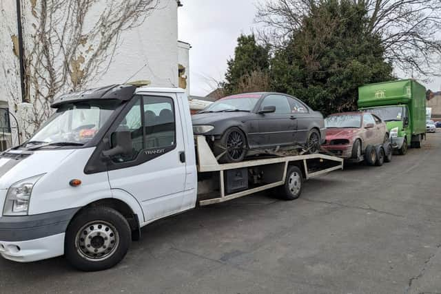 Broken vehicles are making life difficult for staff and patients at Gary Sadler Physiotherapy Clinic on Salisbury Road, Cosham.