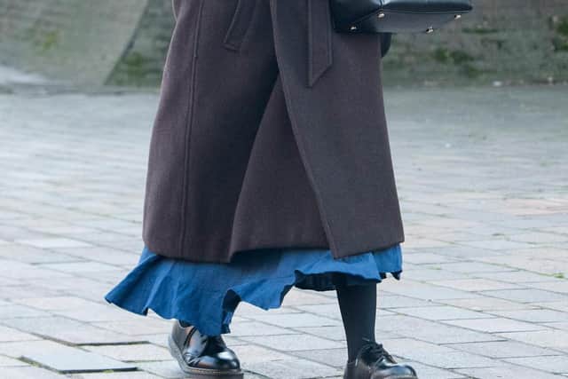 Jennifer Mbazira pictured outside Portsmouth Crown Court. Picture: Will Dax/Solent News & Photo Agency.