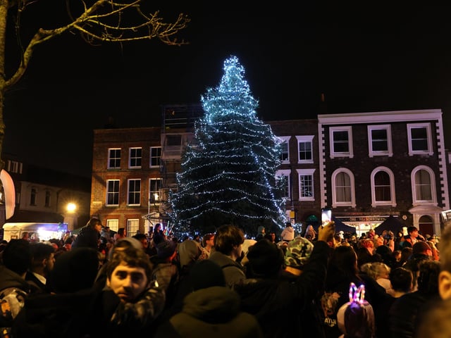 Gosport High Street Christmas Lights Switch On and Market took place on Saturday, November 30.