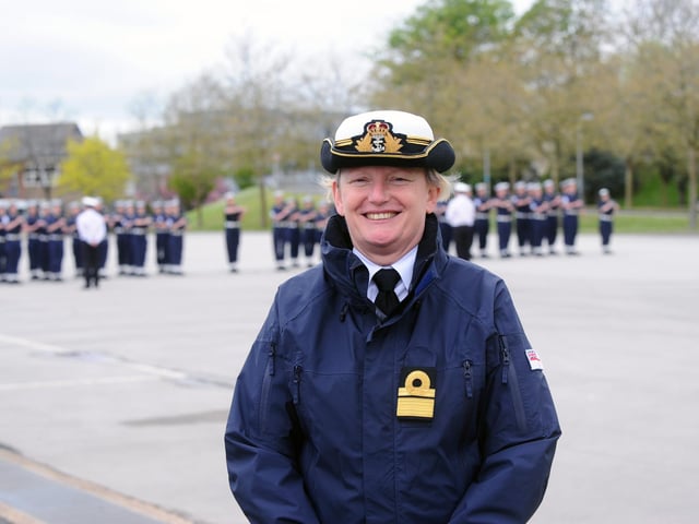 Rear admiral Jude Terry OBE, Royal Navy, director people and training.