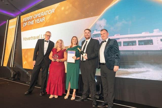 Hovertravel wins Ferry of the Year 2025