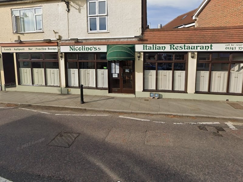 Nicolino's, in North Street, Emsworth, is a popular Italian restaurant.