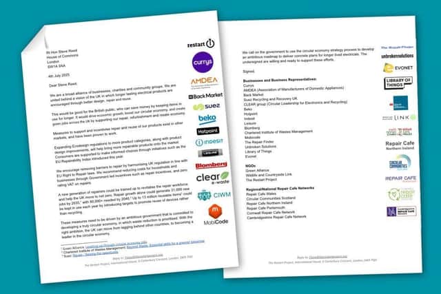 Joint Letter to Environment Secretary, Steve Reed