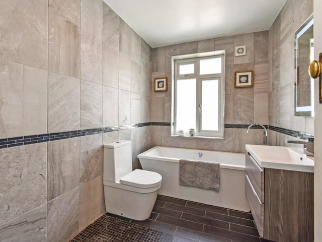 This five bedroom house in Lennox Road South, Southsea, is on the market for £950,000. It is listed on Rightmove by Bernards.