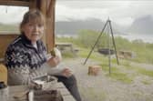 Lorraine Kelly takes in the majesty of the fjords in Lorraine Kelly's Norwegian Odyssey (Picture: Channel 4)