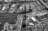 HMS Victory on October 15, 1970. Picture: Central Press/Hulton Archive/Getty Images.