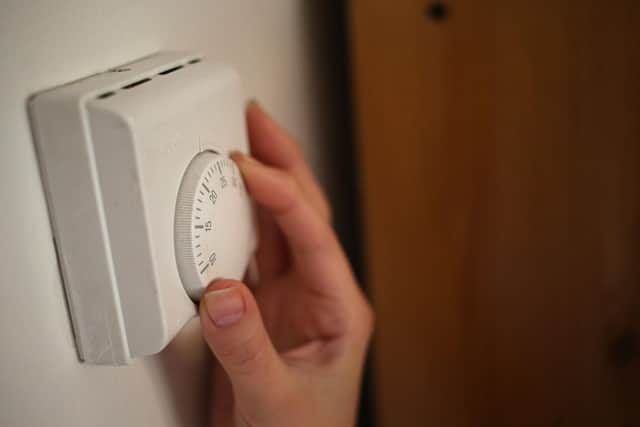 Many residents will face a choice between heating and eating as energy prices are set to spike. Stock picture: PA