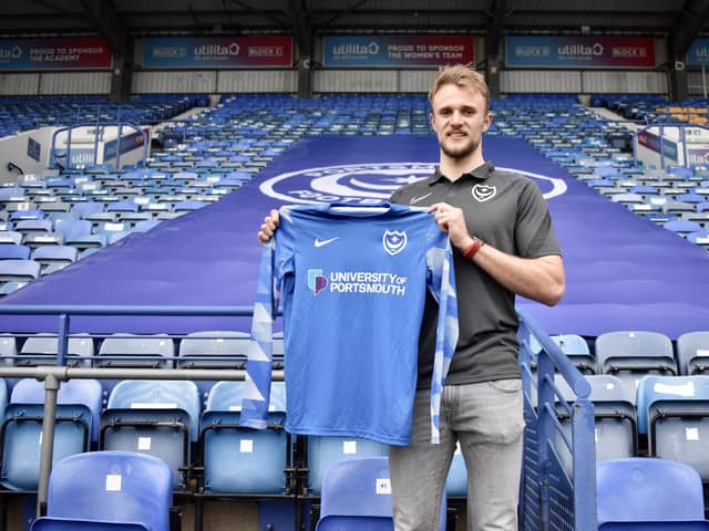 Pompey have completed the loan signing of Exeter keeper Lewis Ward. Picture: Portsmouth FC